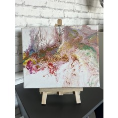 Story Time &ndash; pictură &icirc;n acril pe p&acirc;nză