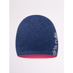 Fes dublat bleumarine pentru fetite - Girls Rule (Marime Disponibila: 5-6 ani)