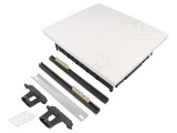 Carcasă modulară IP40 albă pentru perete IK07 MIP22112