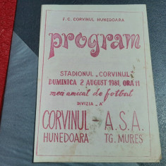 program Corvinul Hd. - ASA TG. Mures