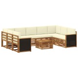 vidaXL Seturi de canapele Lemn Solid de Acacia 3384851