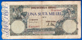 (10) BANCNOTA ROMANIA - 100.000 LEI 1946 (28 MAI 1946), FILIGRAN ORIZONTAL