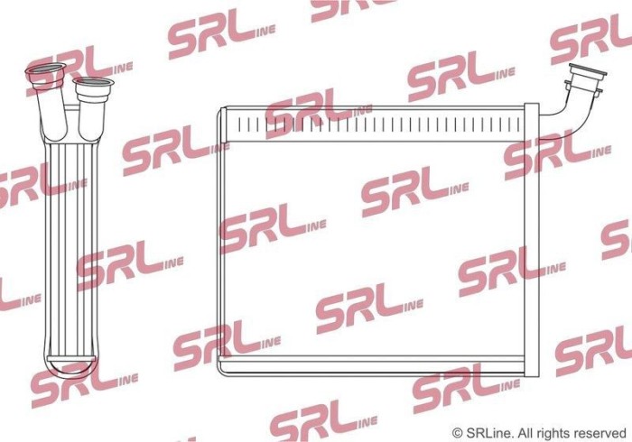 Radiator incalzire habitaclu Porsche Cayenne; Vw Touareg 18, motor: 3.0 TDI, 3.0 V6h, 3.6 V6, 3.6 V6 T, 4.2 TDI, 4.8 V8, 4.8 V8 T, 4.8 V8T, fara