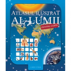 Atlasul ilustrat al lumii pentru copii - Hardcover - Nicholas Harris - Corint Junior