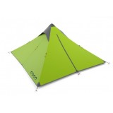 Cort Ultralight 2 Persoane Husky Sawaj Trek Verde, Impermeabil 1.5kg, Montare Rapida cu Bete Trekking/Suspendare