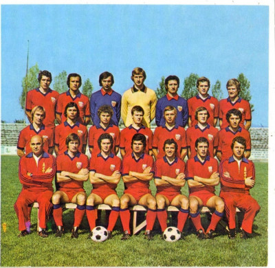 AD 1079 C. P. VECHE - FOTBAL 1978-1979 A.S.ARMATA TG. MURES-FATA SCANATA BUCATI foto