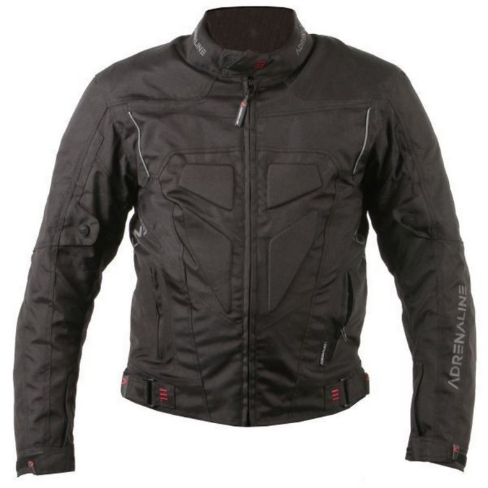 Geaca moto textil Adrenaline Hercules, negru, marime 5XL