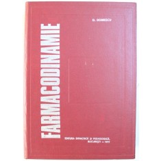 FARMACODINAMIE de DUMITRU DOBRESCU , 1977