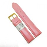 Cumpara ieftin Curea Ceas Piele Naturala Roz Nagata: 10 12 14 16 18 20 22 24 26 28 30mm. Curea dama/copil, piele Spania, argintiu