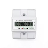 Contor Trifazat Digital de Curent pentru Energie Electrică 380V &ndash; Monitorizare Precisa a Consumului
