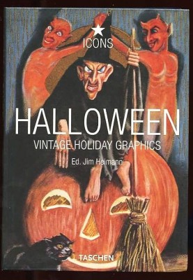 Halloween: Vintage Holiday Graphics (Taschen) grafica vrajitoare diavol magician foto