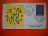 HOPCT PLIC FDC S NR 367 DREPTURILE OMULUI 1963 -LUXEMBURG