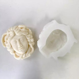 Matrita/ Forma din silicon , Greek Woman Face, Erfello Candle Co