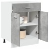VidaXL Dulap inferior cu sertar &ldquo;Lyon&rdquo;, gri beton, 60 x 46 x 81,5 cm 856088