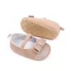 Pantofiori crem cu fundite sclipitoare (Marime Disponibila: 3-6 luni (Marimea