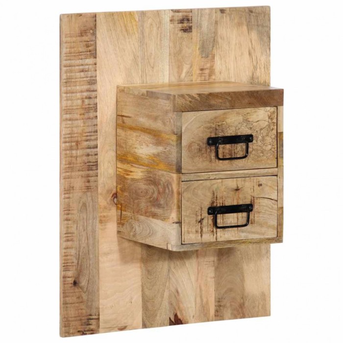 Gossi noptiera 60x32x80 cm lemn masiv de mango