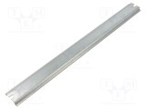 Şină DIN oţel zinc L: 366mm W: 35mm TS35