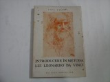 INTRODUCERE IN METODA LUI LEONARDO DA VINCI - PAUL VALERY