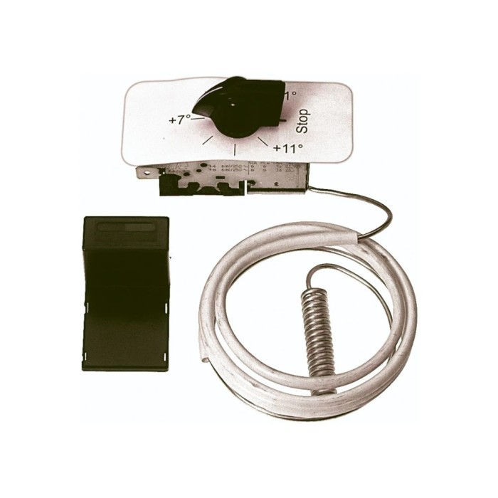 Thermostat mit F&uuml;hler f&uuml;r Trockenk&uuml;hler, +1&deg;C bis +11&deg;C