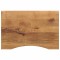 Gossi blat birou cu decupaj curbat 90x50x2,5 cm lemn masiv mango brut