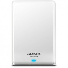 ADATA External HDD HV620, 2TB, White, SuperSpeed USB 3.1