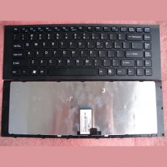 Tastatura laptop noua SONY VPC-EG BLACK FRAME BLACK US