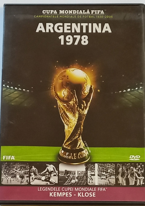 DVD - fotbal - ARGENTINA 1978 - Campionatul Mondial FIFA
