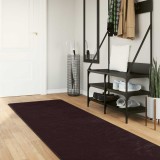 vidaXL Covor Runner MARSA Antracit 80 x 250 cm Poliester și PVC 42023170