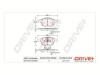 Dr!ve+ DP1010.10.0868 set placute frana,frana disc