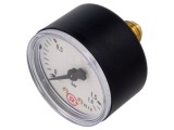 Manometru 0-1,6 bar, 50mm, Clasa 1,6, Carcasa Plastic, Conexiune G1/4, Racord Spate, Temperatura -20-60C
