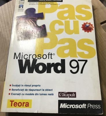 Carte 1114 Microsoft Word 97 foto