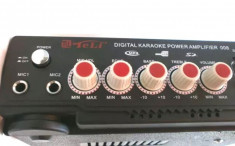 Amplificator Mixer,Radio FM,KARAOKE,MP3 PLAYER,in.microfoane foto