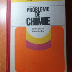 probleme de chimie pentru clasele a 9-a si a 10-a din anul 1981