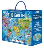 Cunoaste si exploreaza - Puzzle Planeta Pamant (200 piese)