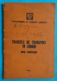 Intreprinderea de transport Bucuresti &ndash; Traseele de transport in comun 1981