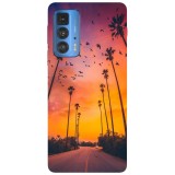 Husa compatibila cu Motorola G50 model sunset, Silicon, TPU, Viceversa, Transparent, Carcasa