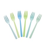 Cumpara ieftin Set 6 furculite pentru tort - Blue and Green | Rice by Rice