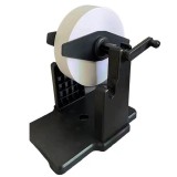 Suport Rola Etichete Termice, Zamo&reg;, pana la 150mm latime, cu Manivela, Culoare Neagra