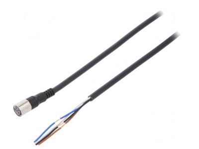 Cablu Conectare M8 4PIN 5m PVC IP67 foto