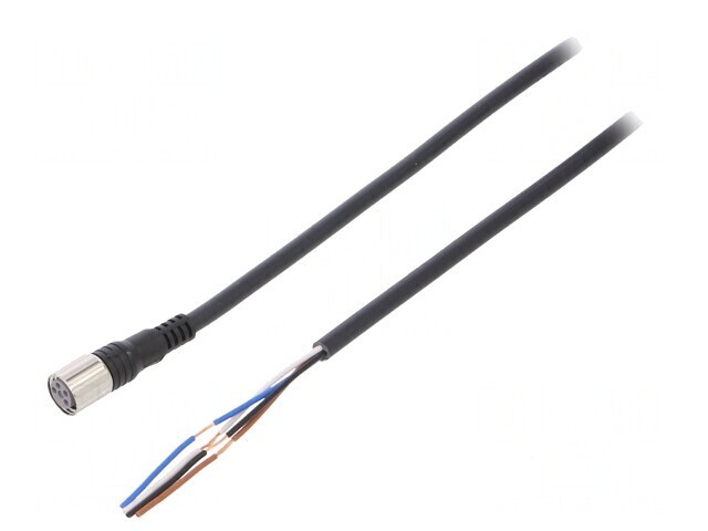 Cablu Conectare M8 4PIN 5m PVC IP67