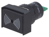 Semnalizator Acustic 75dB IP40 &Oslash;16mm Max. 6mm