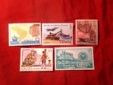 6 Serii 1 valoare Spania 1965- 1987 , 6 valori, Nestampilat
