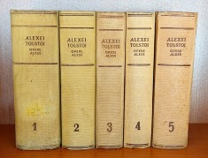 Aleksei N. Tolstoi - Opere alese 5 volume, romane, nuvele, povestiri, teatru foto