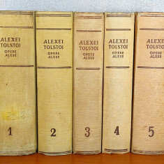 Aleksei N. Tolstoi - Opere alese 5 volume, romane, nuvele, povestiri, teatru