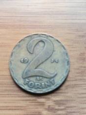 Moneda Ungaria 2 Forint anul 1971