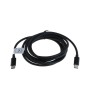 Cablu de date OTB - USB-C 2.0 tată la USB-C 2.0 tată - USB-PD 100W - 2,0 m - negru