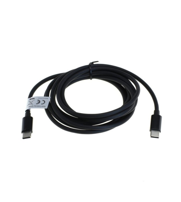 Cablu de date OTB - USB-C 2.0 tată la USB-C 2.0 tată - USB-PD 100W - 2,0 m - negru