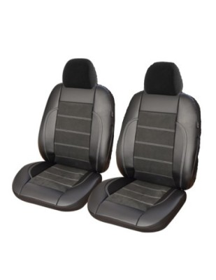 Set huse scaun Exclusive Leather &amp;amp; Alcantara 2 buc foto