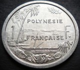Moneda exotica 1 FRANC - POLYNESIE / POLINEZIA FRANCEZA, anul 1982 *Cod 3626 UNC, Australia si Oceania