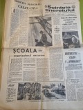 Scanteia tineretului 26 august 1965-steagul rosu rosu brasov